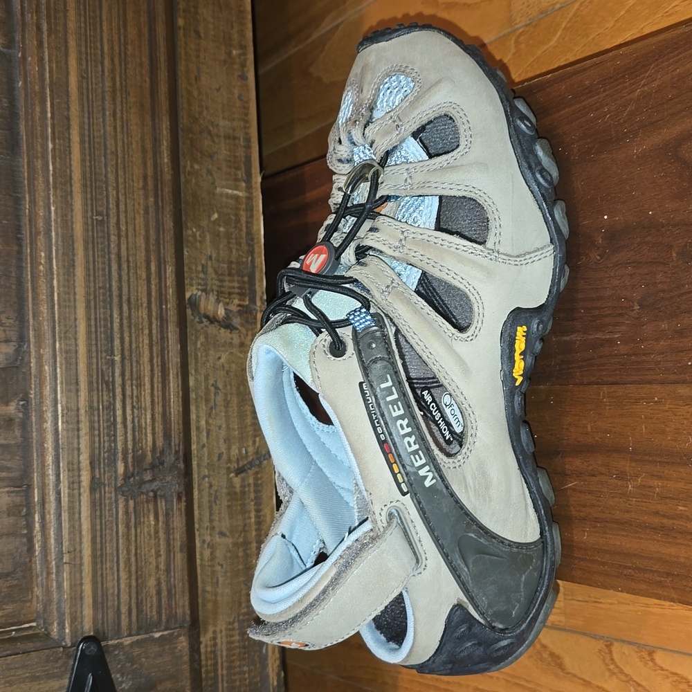 Merrell Chameleon II Web Leather Waterproof Hiking Shoes, W Size 8